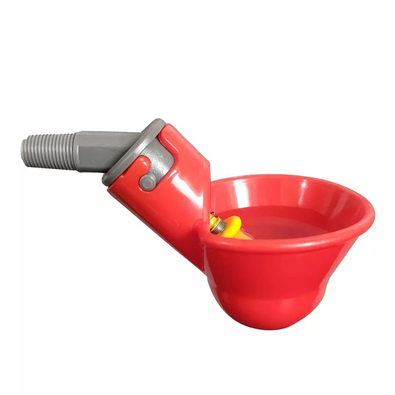 Poultry Equipment Automatic Chicken Drinker Cup Plasson Chicken Water Drinker Bowl for Chickens Birds Quaiks LM-35