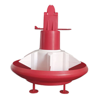 Automatic Chicken Breed Feed Pan/Plasson Type Without Grill Broiler Chicken Feeder Pan For Poultry Broilers Feeding Line System