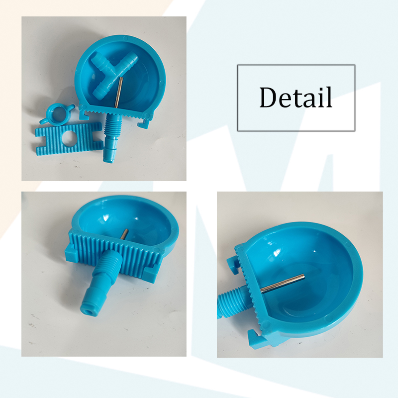 Automatic Rabbit Water Feeder Nipple Bowl Rabbit Watering System Kit