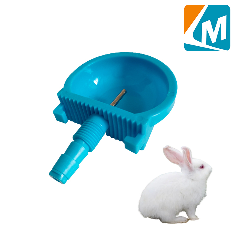 Automatic Rabbit Water Feeder Nipple Bowl Rabbit Watering System Kit
