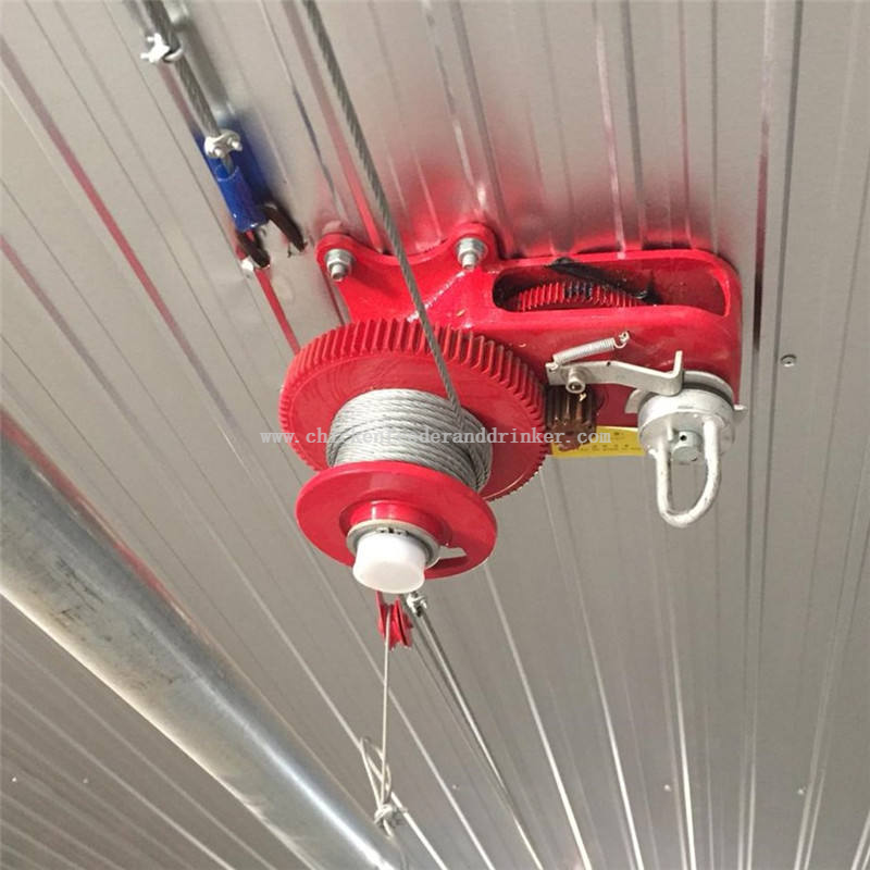 Poultry Farm Feeding Lifter Winch System Manual Hand Winch for Hand Winch of The Lifter Automatic Drinking Line And Feeding Line LML-27
