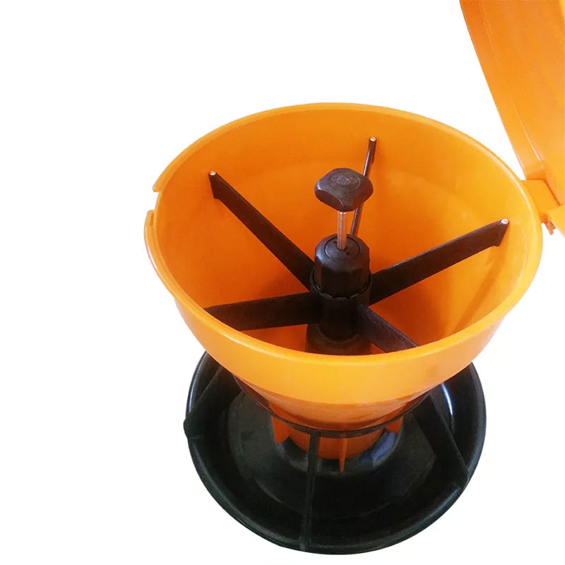 Automatic Double Side Piglets Feeder Plastic Piglet Feed Trough Pig Farm Feeder System