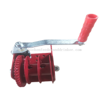 Poultry Farm Feeding Winch System Manual Hand Winch for Hand Winch of The Lifter Automatic Drinking Line And Feeding Line LML-26
