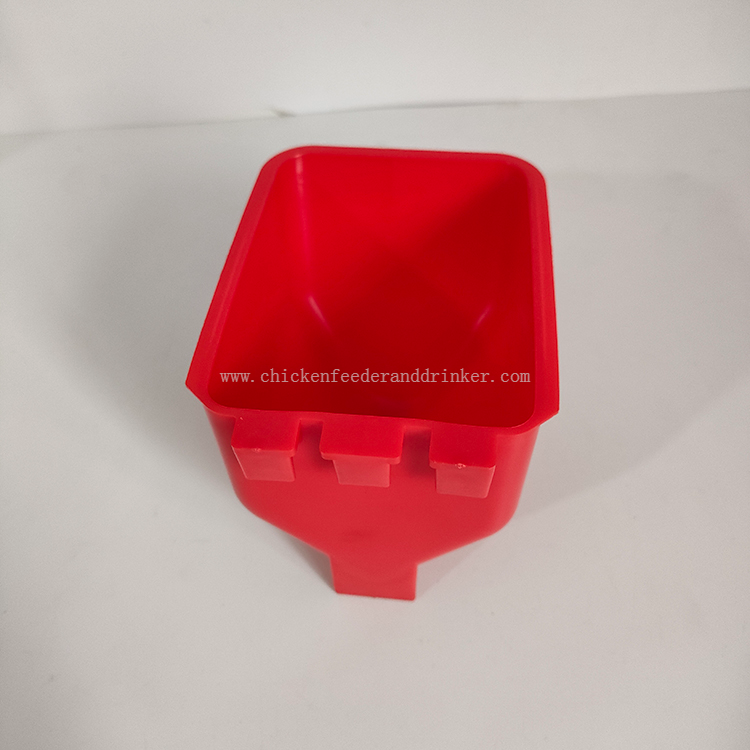 Plastic Poultry Birds Feeder Seed Food Feeding Cup for Poultry Pigeon Parrot Parakeet Budgie Cage LMB-22