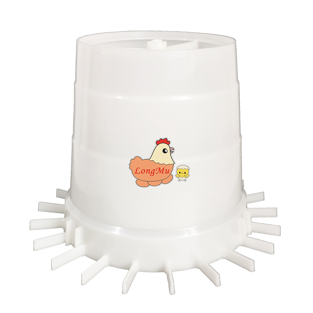 4L 8L Hanging Chicken Drinkers with Legs Plastic 3kg 5kg 8kg Poultry Feeder Bucket Chicken Coop Automatic Feeding And Drinking Devices