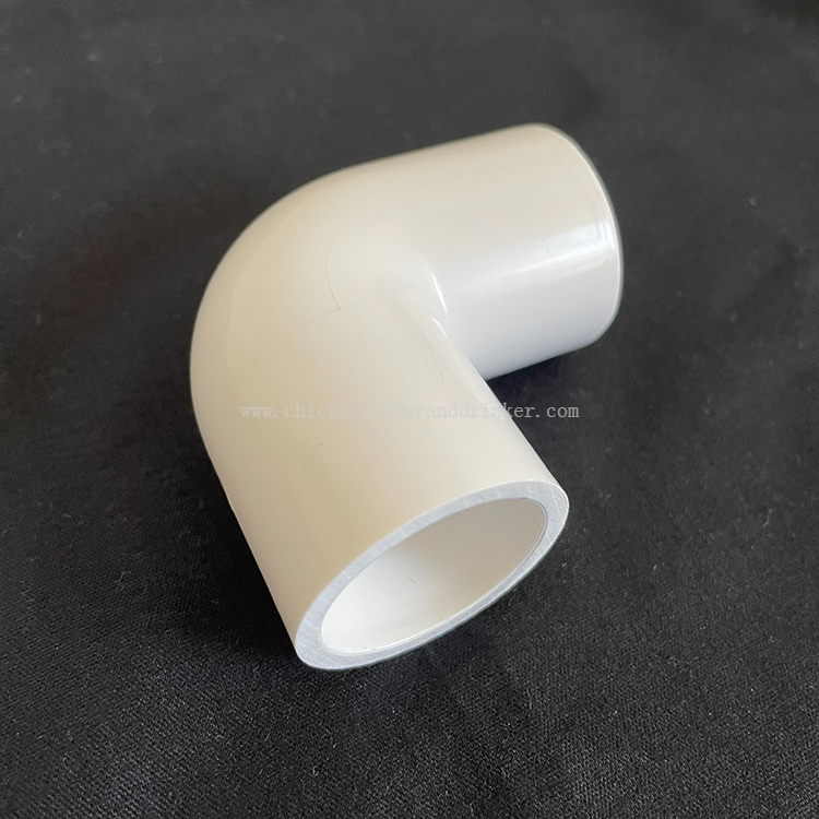 High quality drainage and water supply plastic hydroponic pvc fitting 4mm ips elbow plastic pipe LML72